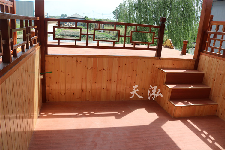 雙層畫舫船th002