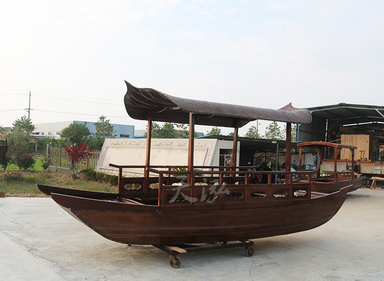 小餐飲船 龜篷船 th029