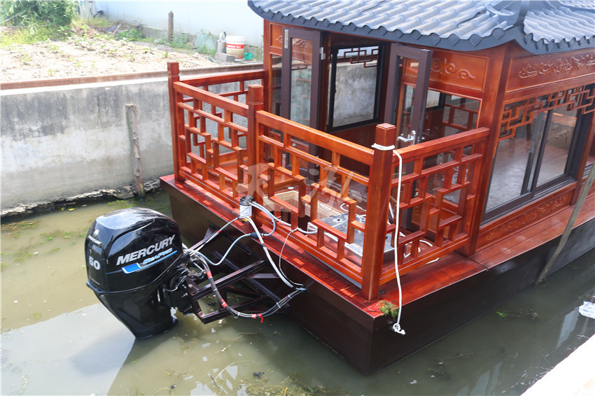 12米畫(huà)舫帶雅馬哈